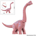 Jurassic Large Spinosaurus Dinosaur World Building Block Figure Movable Joint Prehistoric Animal Model Educational Assemble Toy
