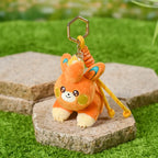 Original Anime Pokemon Kawaii Pikachu Keychain Gengar Mew Sprigatito Mimikyu Stuffed Toy Cute Plush Keyring Doll Pendant Gift
