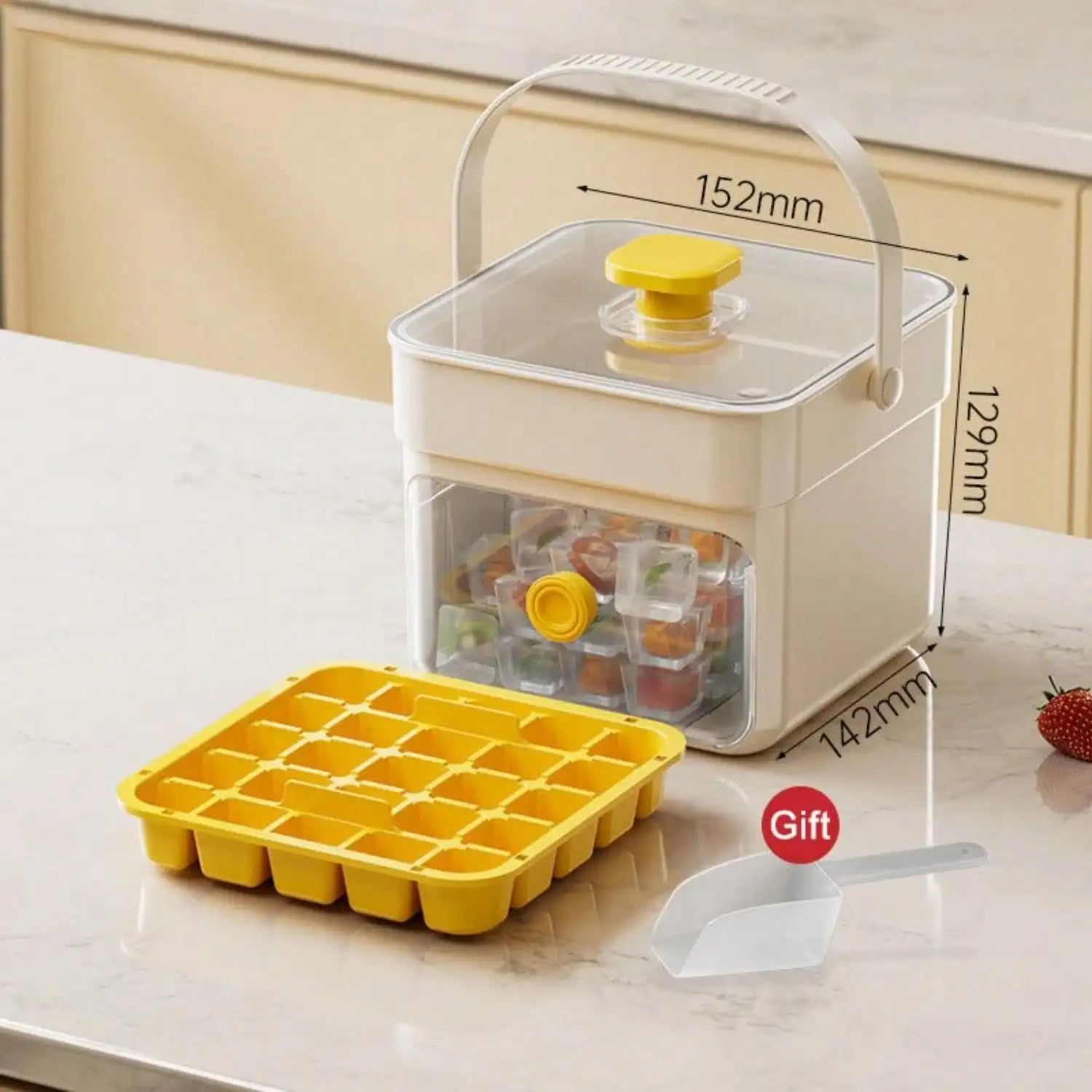 Instant Ice-Making-Just Press And Release! Portable Ice Mold   ice cream mold ice cube maker ice mold