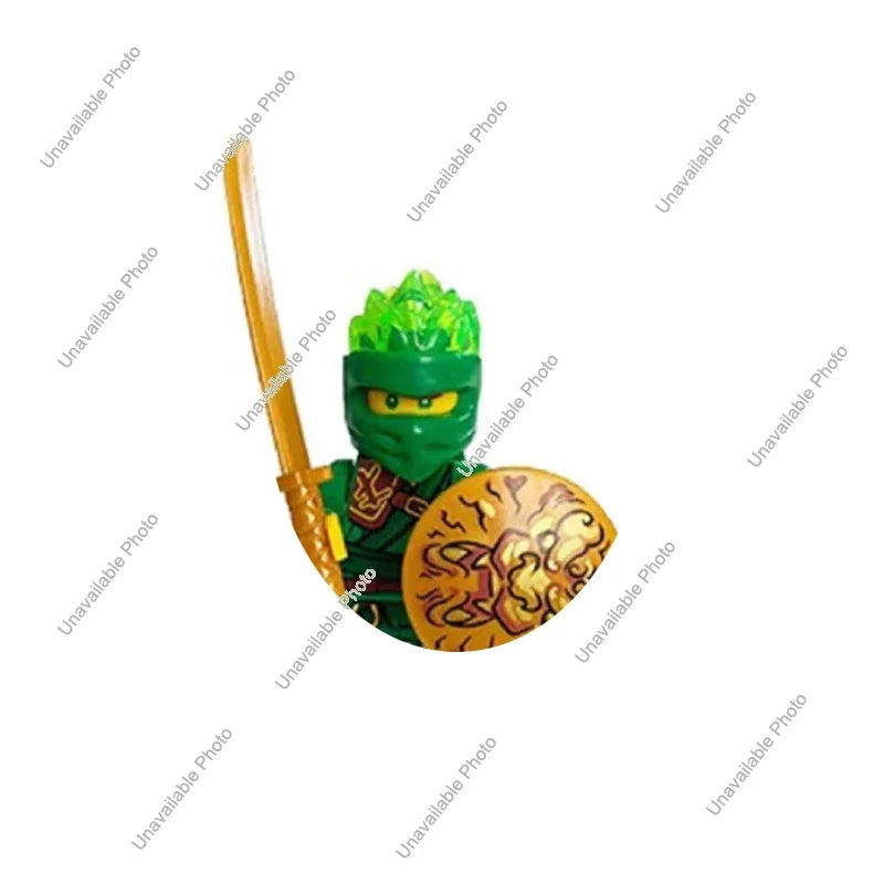Hot Toys Ninja Figures Garmadon Jay Zane Kai Nya Lloyd Samukai Cole Harumi Ultra Violet Pyro Snake Morro Building Block Kids Toy