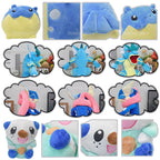 Hot Pokemon Plush Greninja Spheal Oshawott Stuffed Animal Toys Anime Standing Gyarados Soft Animal Doll Collection Gifts for Kid