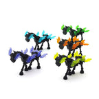 MOC Halloween Skeleton Army Mini Doll Building Blocks DIY Assembled Building Blocks Character Doll Skeleton Horse Ornaments Toy