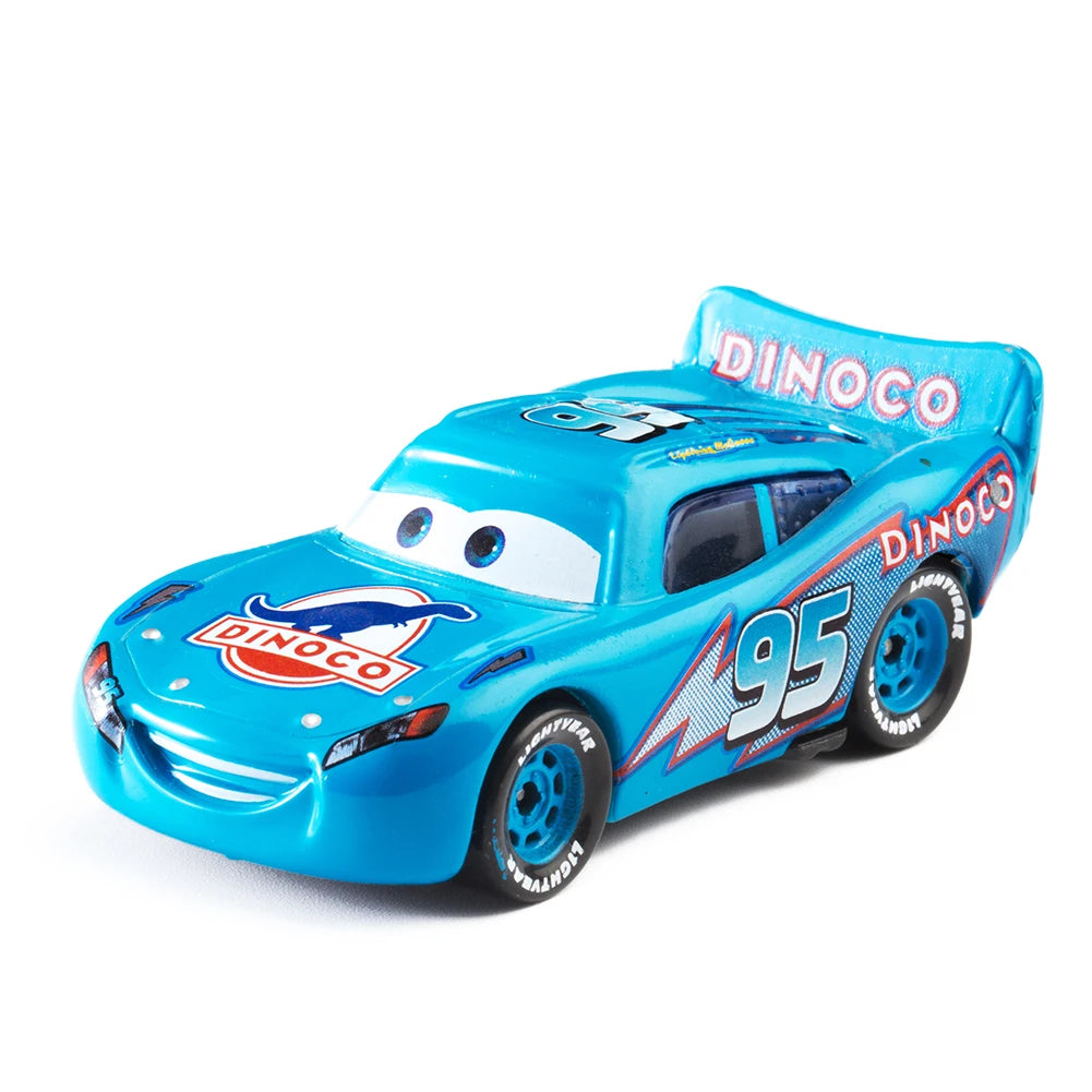 Children Car Toys Disney Pixar Cars Lightning McQueen Boost Wingo DJ Snot Rod 1:55 Diecast Metal Alloy Model Car Kid Gift