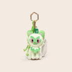 Original Anime Pokemon Kawaii Pikachu Keychain Gengar Mew Sprigatito Mimikyu Stuffed Toy Cute Plush Keyring Doll Pendant Gift