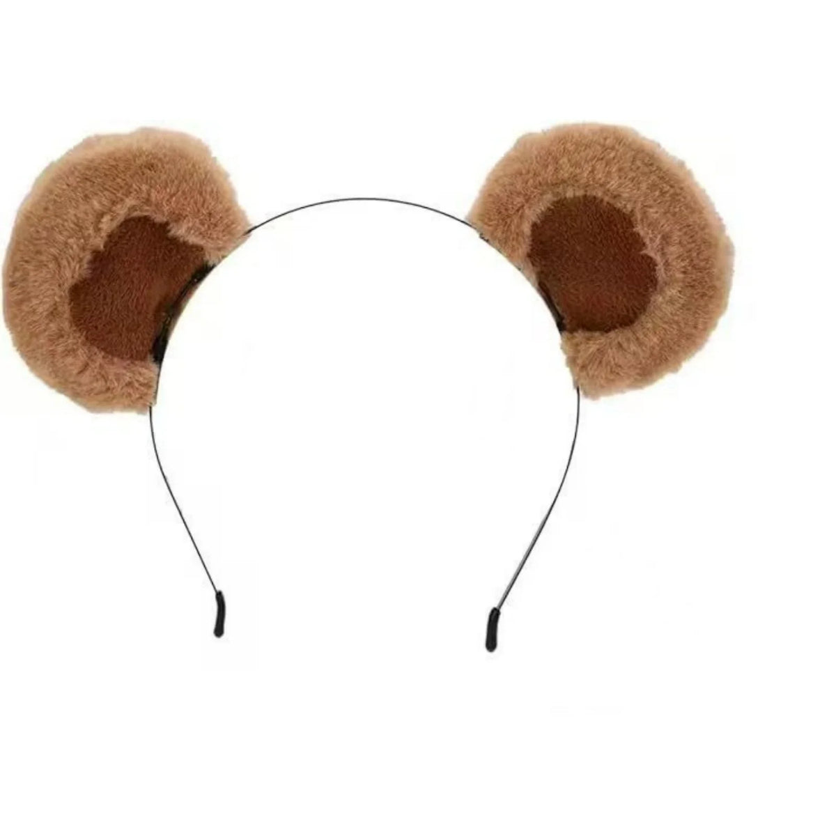1PC Plush Bear Ear Headbands - Soft & Adorable, Unisex Accessory for Daily, Parties, Cosplay, Ideal Gift for All Ages