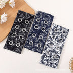 Punk Girl Hollowed Out Eyelets Wide Elastic Headband Stretchy Metal Rock Steampunk for Sports Headbands Hair Accessories