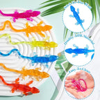 10-30PC Fun Sticky Climbing Lizard Kids Birthday Party Baby Shower Gift Pack Halloween Christmas Carnival Party Favor Decoration