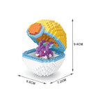 75 Style Pokemon Building Blocks Assembly Anime Picachu Charizard Doll Blastoise Bulbasaur Gengar Bricks Toy for Kid Gift