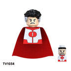 Blind Box Mini Building Blocks TV6205 Figures Big Goblin Spiderman Iron Man Venom Captain Hawk Deadpool Armor Christmas Gift Toy