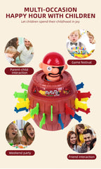 Prank Pirate Bucket with Sword, Shark Attack Bucket, Finger-Biting Table Toy.