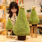 1Pc 29-90CM Simulation Christmas Tree Plush Toys Cute Evergreen Plush Pillow Dolls Wishing Trees Stuffed for Christmas Dress Up