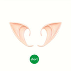 1pair Cosplay Fairy Artificial Elf Ears For Anime Party Dress Up Costume Masquerade Accessories For Halloween Christmas Party