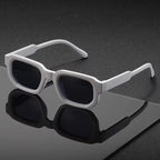 New Men Vintage Rectangle Frame Sunglasses Fashion Retro Sun Glasses Luxury Brand Design Glasses UV400 Eyewear Women Goggles