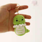 Cute Rabbit Doll Crochet Keyrings Handmaking Knitting Rabbit Keychains Cartoon Carrot Rabbit Keyrings Pendant Custom Accessories