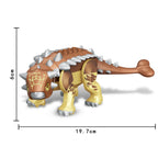 Brutal Raptor Building Jurassic Blocks World 2 MINI Dinosaur Figures Bricks Dino Toys For Children Dinosaurios Christmas