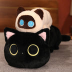50/80/130CM Creative Cat Caterpillar Plush Toys Stuffed Soft Animal Long Pillow Funny Bed Cushion for Children Gift