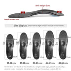 Leather Orthopedic Insole Orthotic Arch Support Instep Flat Foot Shoe Pad PU Latex Antibacterial Active Carbon Foot Care Unisex