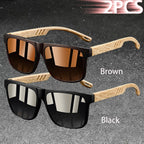 Fashion Vintage Square Square Frame Sunglasses Men Women Fishing Driving Man Luxury Brand Designer Sun Glasses UV400 Eyewear