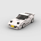 City Technical Speed World Famous Car Building Blocks Racing Fast And Furious Moc Brick Vehicle A80 Supra V2 Toys Kid
