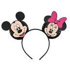 2026 Festival Party Cosplay Mouse Ears Headband 3.3" Ears Glitter Hairband For Boys Girls DIY Cartoon Hair Accessories