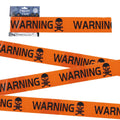 Halloween Warning Tape Signs Halloween Props Window Prop Party Danger Warning line 580x8.5cm Halloween Decoration Witch Balloons