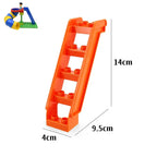 Big Building Blocks Slide Stair Swing Seesaw Ferris Wheel Series Compatible Duploe Large Brick Children Educational Toy Kid Gift
