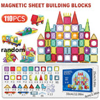 Magnetic Tiles for Kids Ages 3-5 4-8 Magnet Toys for 3 4 5 6 7 8+ Year Old Boys Girls Toddlers Magnetic Building Blocks Preschoo