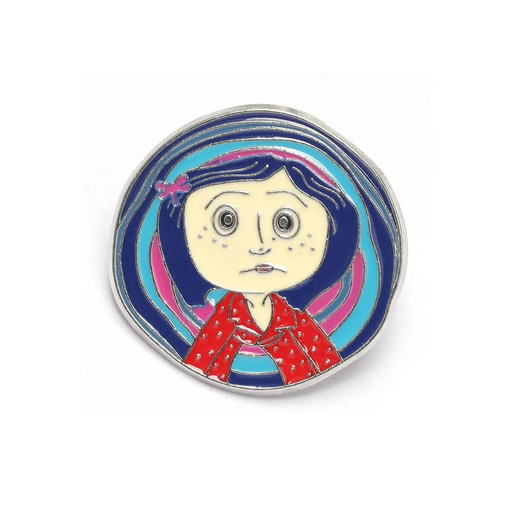 Horror Animated Films Doll Enamel Pins Cartoon Character Role Brooch Lapel Badge Punk Halloween Jewelry Gift for Friend