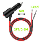 Portable 12V On Off Switch Button for car charger Extension Cable Socket Cord Car Cigarette lighter plug cable male connector