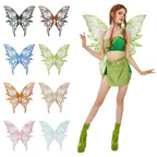 1PC Adults Fairy Wings Girls Sparkling Angel Wings Butterfly Costume Wings Halloween Costume Dress up Party Favor Christmas Gift