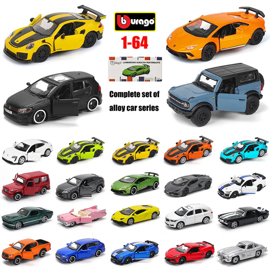 Burbage 1:64 Diecast Sports Car Model Collection