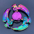 Dragon Wings Hand Spinner Alloy Low Noise Metal Rainbow Finger Spinner Anti-Anxiety High Speed Fingertip Gyro Birthday Gift