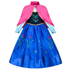 Girl Vestidos Costume Kid Dress Halloween Cosplay Children Birthday Carnival Party Dress Up 2-10 Year