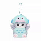 Kawaii Mofusand Cross-Dressing Sanrio Hello Kitty Kuromi Hanyodon Plush Keychain Pendant Anime Plush Backpack Pendant