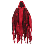Horror Zombie Tattered Hooded Capes Unisex Halloween Ghost Dementors Cosplay Costume Day of The Dead Party Props Cloaks
