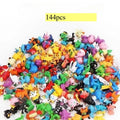 24-144pcs Pokemon Pikachu Action Figure Toys 2-3cm Mini Figures Model Toy Pikachu Anime Kids Doll Birthday Christmas Gifts