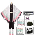 AnimeKochou Shinobu Cosplay Costume  Kochou Uniforms Wigs Hairs Halloween For Kids Adult Cos Party