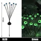 1PC Halloween Creepy Ghost Horror Ornament Glowing Skeleton Ground Plug Hands Set Warm Light Skeleton Decoration Street Lamp