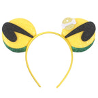 2026 Festival Party Cosplay Mouse Ears Headband 3.3" Ears Glitter Hairband For Boys Girls DIY Cartoon Hair Accessories