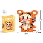 Disney Zootopia Small LinaBell Building Blocks Judy Nick Model Donald Duck Education Lotso Toys Mickey Mouse For Kids Birthday
