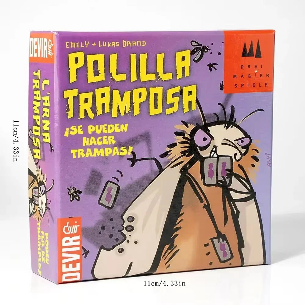 Mogel Motte Polilla Tramposa Card Game Devir-Game Cheating Moth /Royal Xiaoqiang Cheating Moth