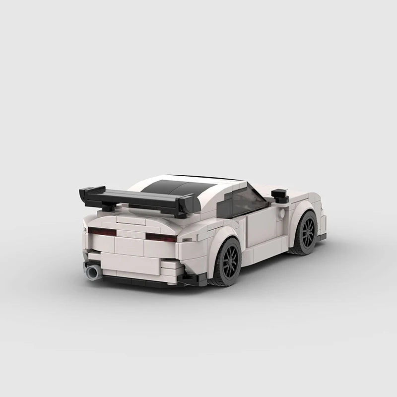 City Technical Speed World Famous Car Building Blocks Racing Fast And Furious Moc Brick Vehicle A80 Supra V2 Toys Kid