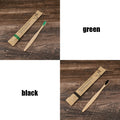 Bamboo Toothbrushes Soft Bristles  Toothbrush Eco Friendly Biodegradable Wooden Handle Teeth Whitening Brush