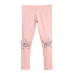 2 3 4 5 6 7 Years Girls Leggings 100% Cotton Girl's Trousers Little Girls Pants Skinny Cartoon Kids Children Leggings Trousers