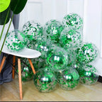 Gold Silver Confetti Balloons Glitter Sequin Globos Helium Balloon Birthday Party Halloween Christmas Party  Wedding Decorations