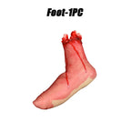 Halloween Fake Bloody Body Parts Realistic Severed Hands Legs Arms Props for Haunted House Scary Prank Party Decorations