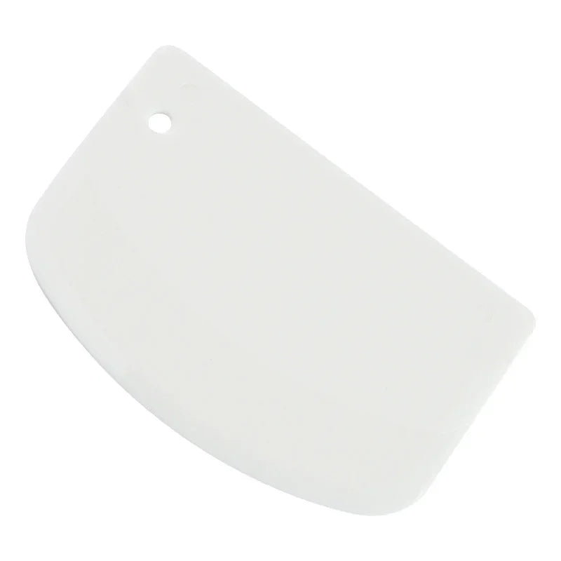 Plastic Scraper Cake Cream Scraper Flour Dough Cutting Knife Intestine Powder Scraper Kitchen DIY Tools Kitchen Baking Tools