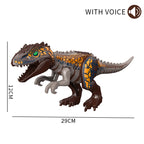 Brutal Raptor Building Jurassic Blocks World 2 MINI Dinosaur Figures Bricks Dino Toys For Children Dinosaurios Christmas