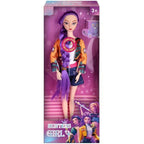 Kpop Rumi Mira Zoey Vinyl Doll Anime Hunters Girl 11 Inch Articulated With Theme Music Cute Toy 3PCS Set Gift for Kids Girl Fans