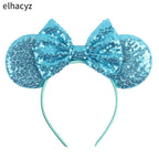 2026 Chic Embroidery Sequin Ears Headband Classical DOT Bow Hairband For Girls Women Party Head Wear Kids DIY Hair Accessories